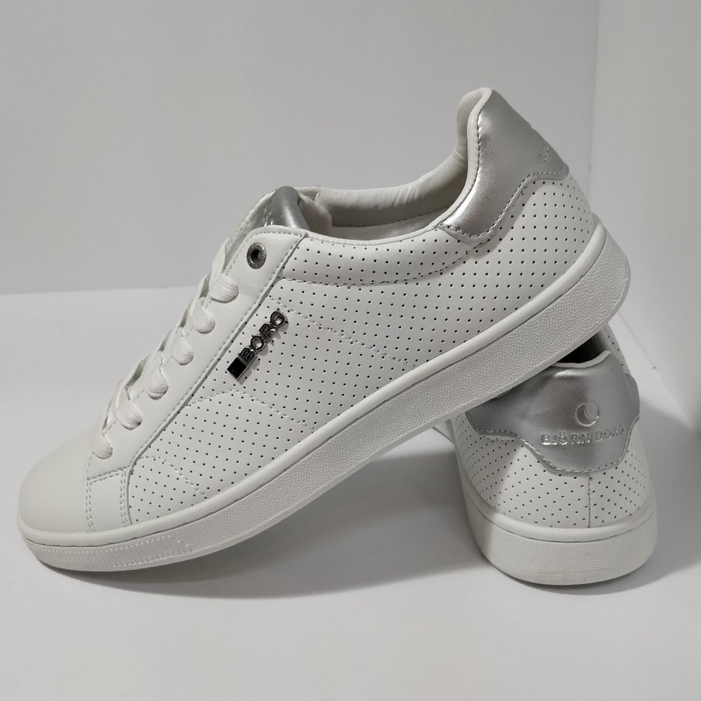 "Bjorn Borg" White/Silver Sneakers